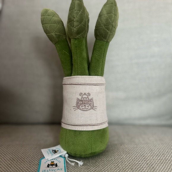 Jellycat Amuseables Asparagus, NWT, authentic (from auth. retailer) - Picture 2 of 6